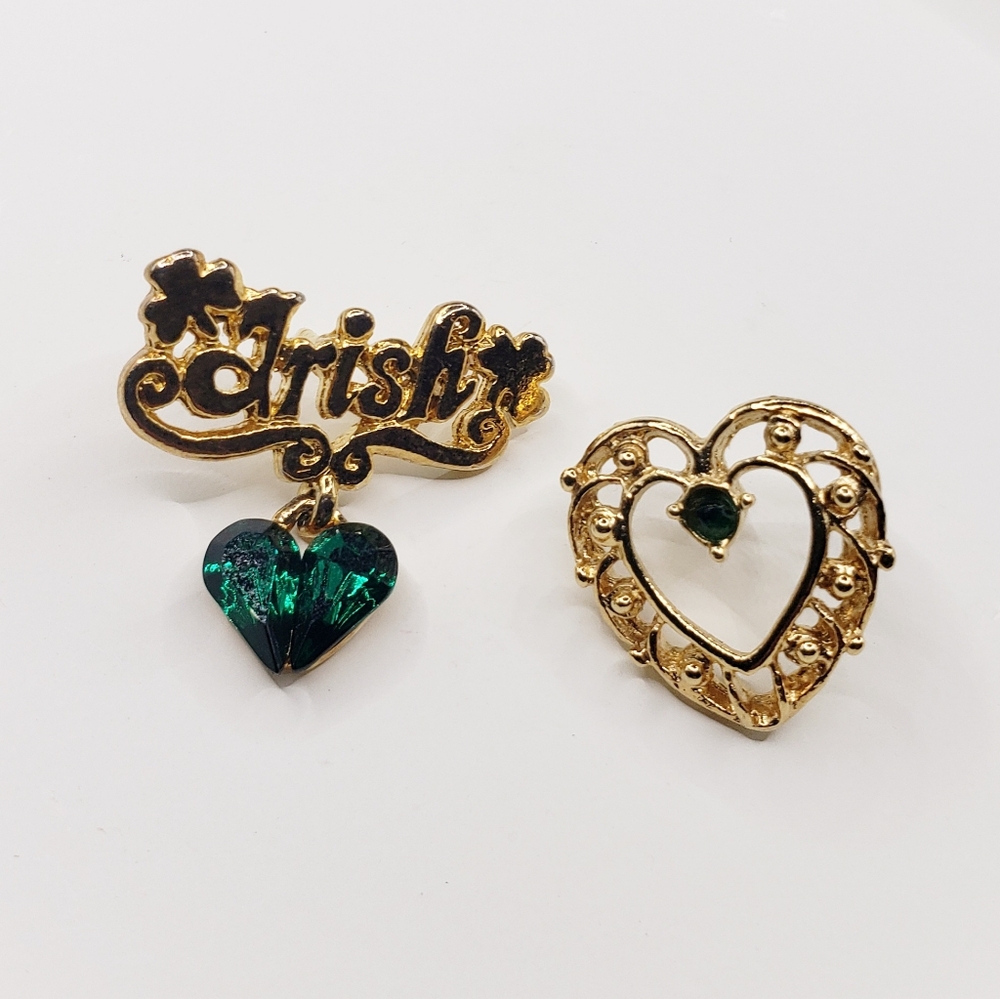 2 Luck of the Irish Tack Pins